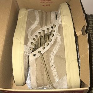 Vans Sk8 Highs Tan